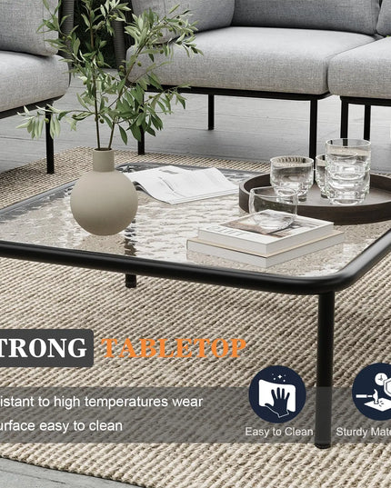 9-Piece Rope Wicker Sectional Set - L-Shaped Deep Seating, Thick Cushions, 3 Colours