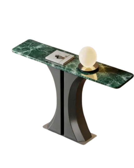 Industrial Entryway Console Table with Storage - 100cm or 120cm, Only 35cm Deep