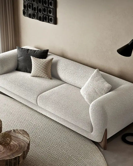 Leathaire Sectional Sofa - Modern Faux Leather Seating in 110, 180, 230 or 280cm