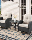 Black Wicker Beige C