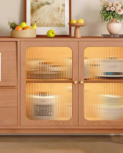 Nordic Storage Cabinet and Sideboard - Living Room Display in 120cm, 140cm or 160cm