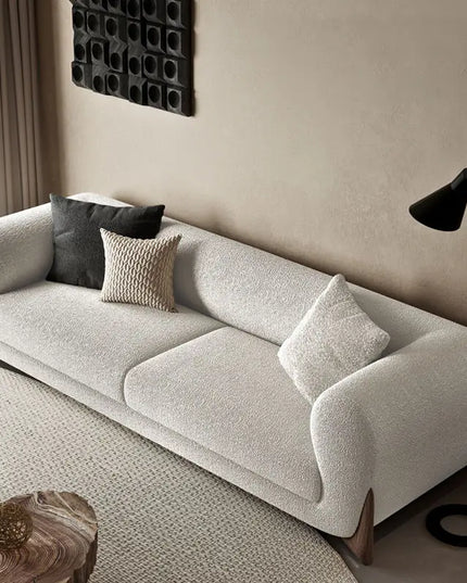 Leathaire Sectional Sofa - Modern Faux Leather Seating in 110, 180, 230 or 280cm