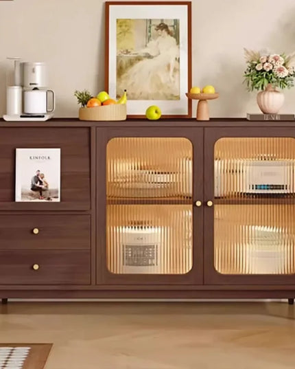 Nordic Storage Cabinet and Sideboard - Living Room Display in 120cm, 140cm or 160cm