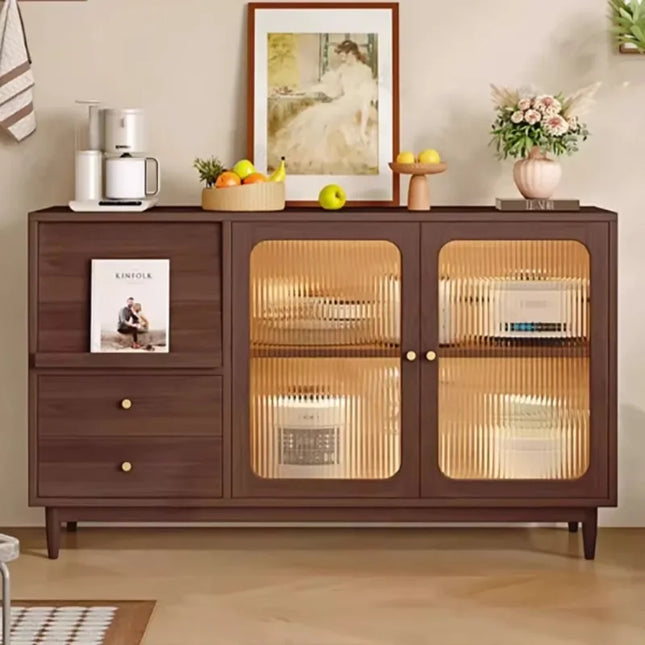 Nordic Storage Cabinet and Sideboard - Living Room Display in 120cm, 140cm or 160cm
