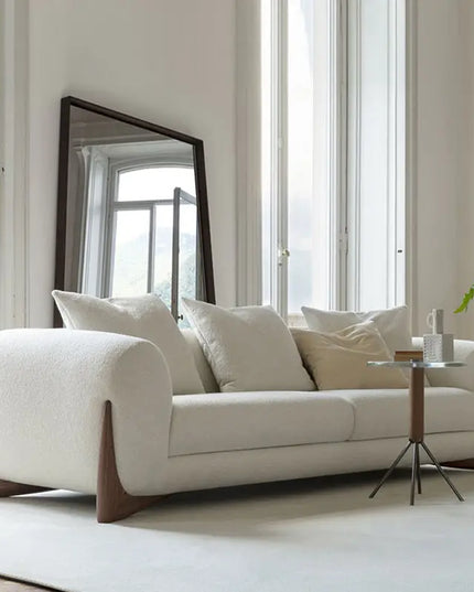 Leathaire Sectional Sofa - Modern Faux Leather Seating in 110, 180, 230 or 280cm