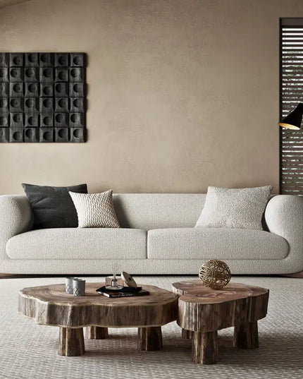 Leathaire Sectional Sofa - Modern Faux Leather Seating in 110, 180, 230 or 280cm