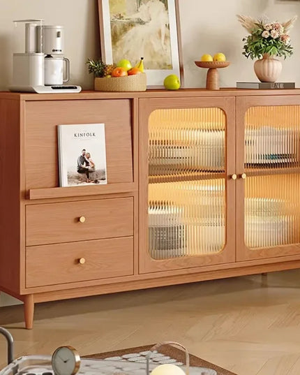 Nordic Storage Cabinet and Sideboard - Living Room Display in 120cm, 140cm or 160cm